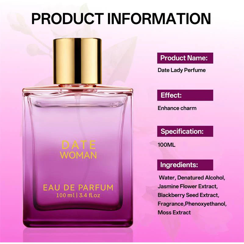 Fresh Sandalwood Vanilla Men's Cologne - Long-Lasting Eau de Parfum for Couples' Dates (50ml/100ml)