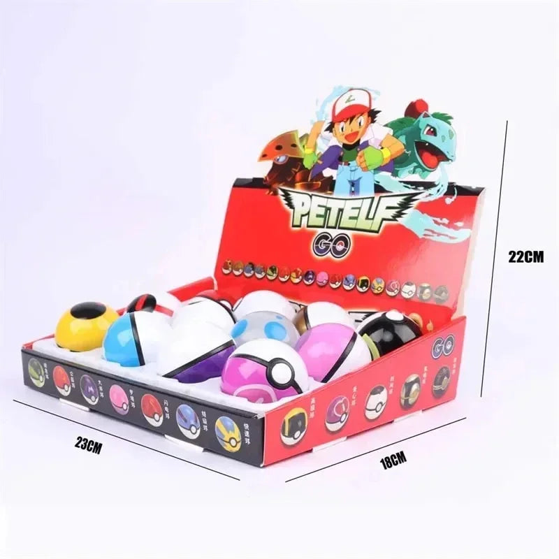 Pokemon Pokeball Figure Set – Kids Gift