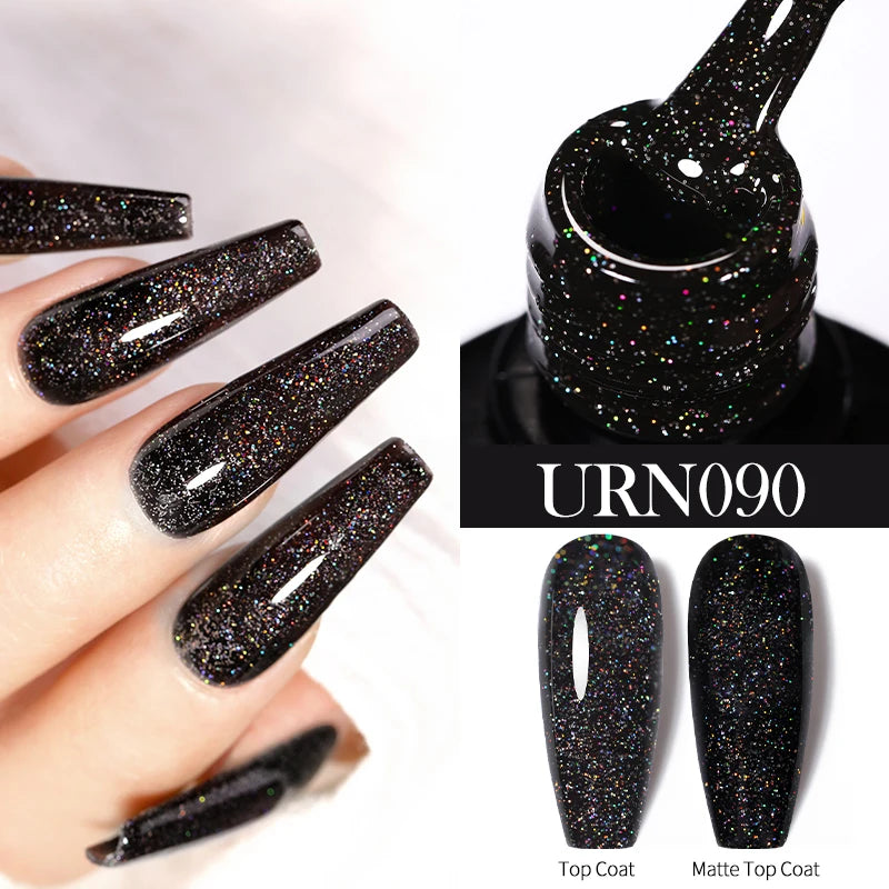 Dark Red Gel Nail Polish – Soak-Off LED/UV Gel Varnish for Salon & Home Use