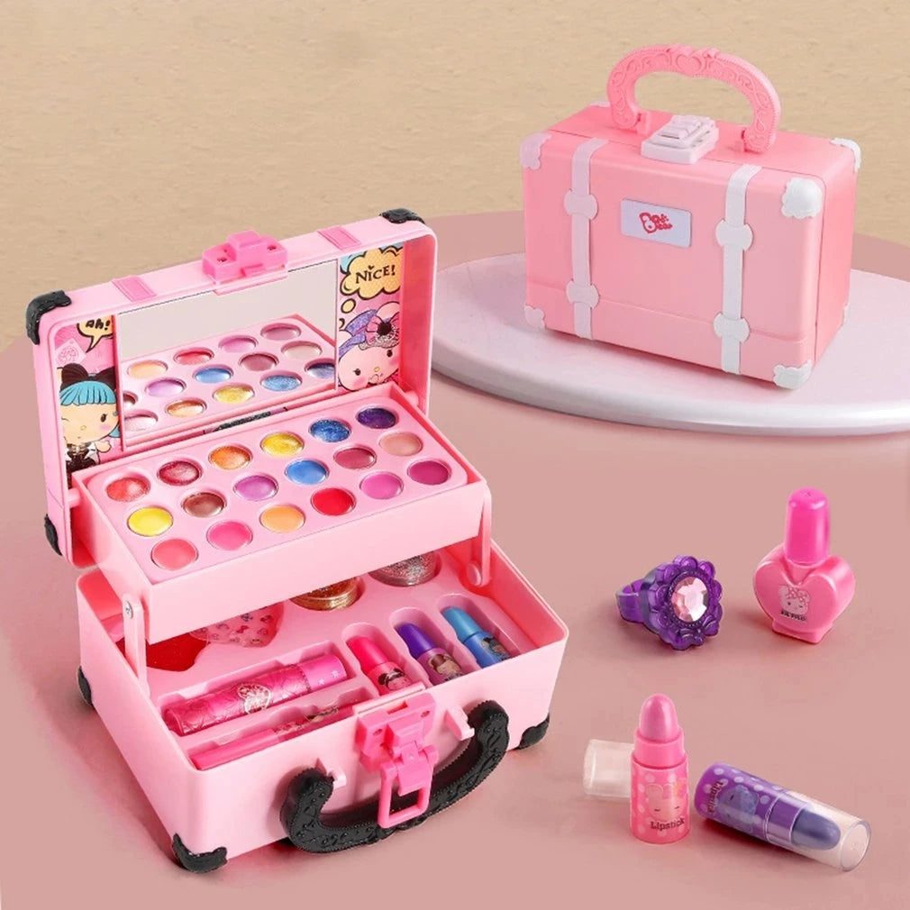 Children Pretend Play Makeup Box – Princess Cosmetic Set