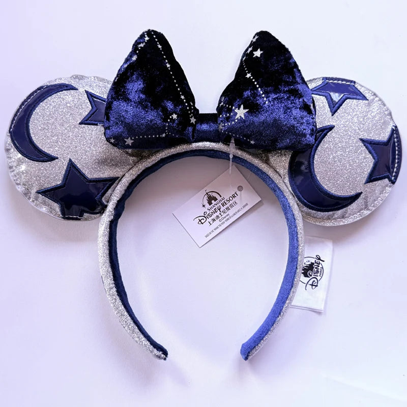 Disney Mickey Ears Headband – Minnie Sequin Party Hairband for Women & Girls