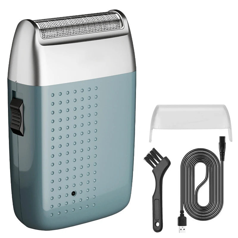 Electric Shaver for Men - Rechargeable Waterproof Razor with Beard Trimmer & 85Min Runtime