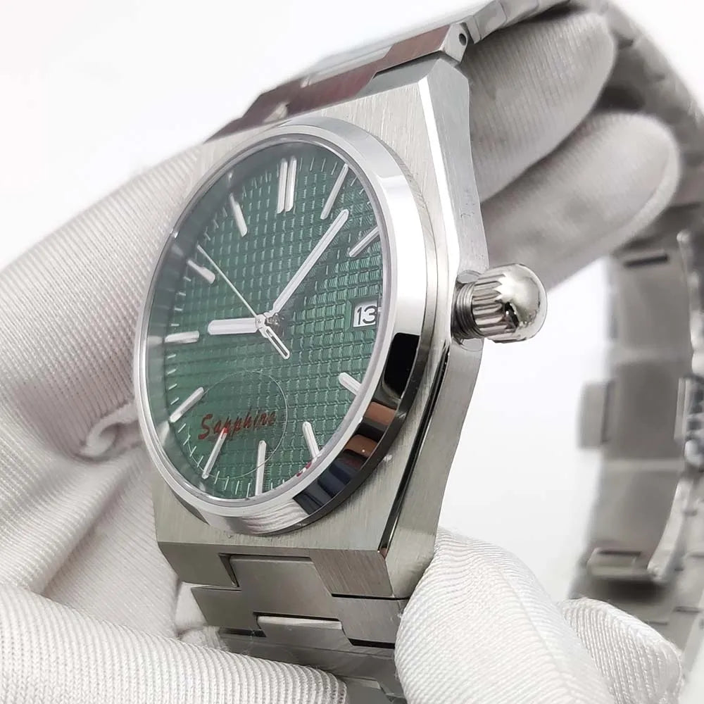 40mm NH35 Automatic Mechanical Watch - Sapphire Glass Waterproof Men's Watch