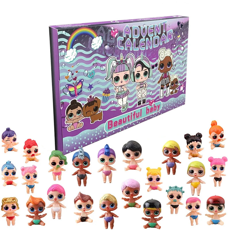 Marvel Advent Calendar 24pcs – Mini Superhero Figures