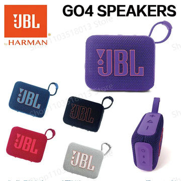 JBL GO 4 Portable Bluetooth Speaker - Waterproof Wireless Speaker with Bluetooth 5.3