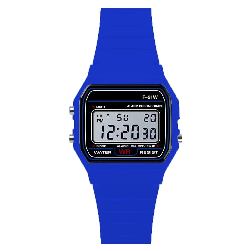 Kids LED Sports Watch - Waterproof Digital Watch with Alarm for Boys & Girls