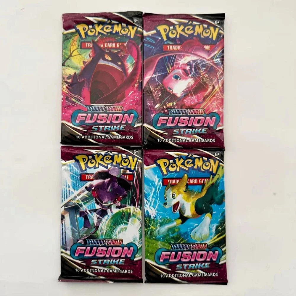 Pokemon Cards Random 4-Bag Collection – GX Tag Team VMAX EX Mega Energy Set