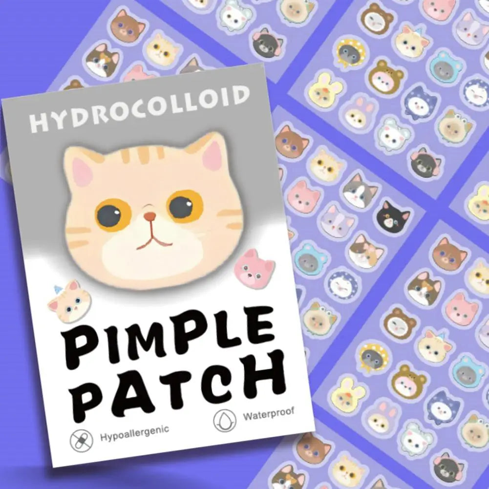 600 Pcs Ance Patches Cute Pimple Patches For Face Salicylic Acid & Tea Tree Cute Cat Pimple Stickers