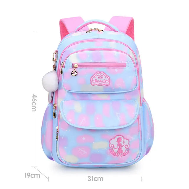 School Backpack for Girls - Kids Teen Women Bookbag for Primary & Secondary Students