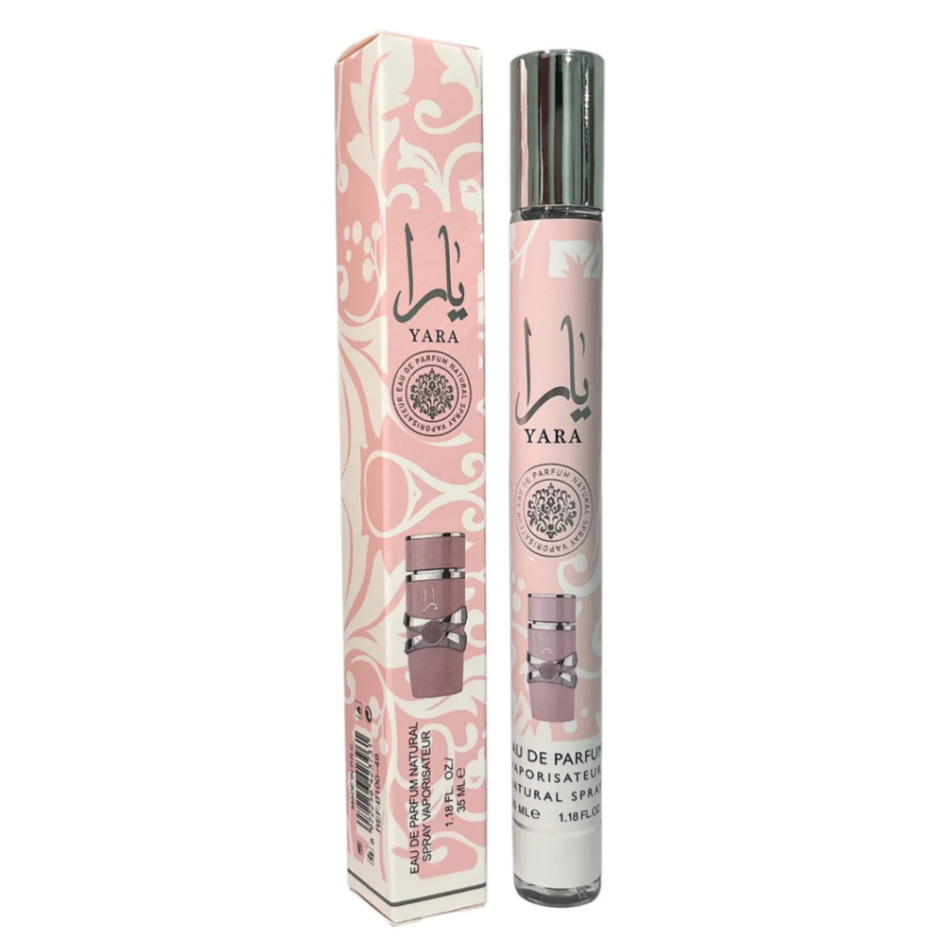 Floral Women's Perfume - Portable Long-Lasting Deodorant Fragrance in Beautiful Glass Bottle (40ml)