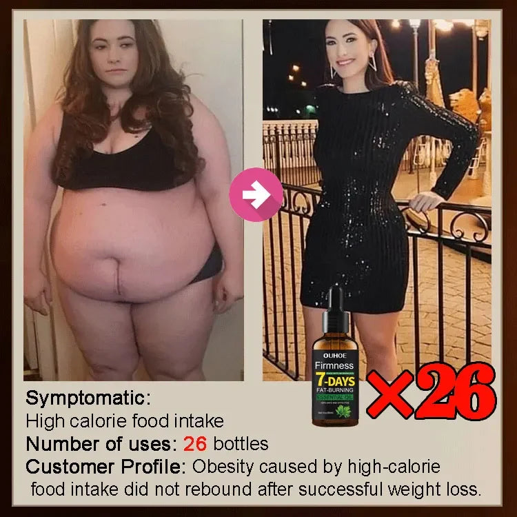 30ml Natural Weight Loss Oil for Women's Belly Fat Burning Stomach Fat Reducing Aid Fitness & Wellness Fat Burning Oil