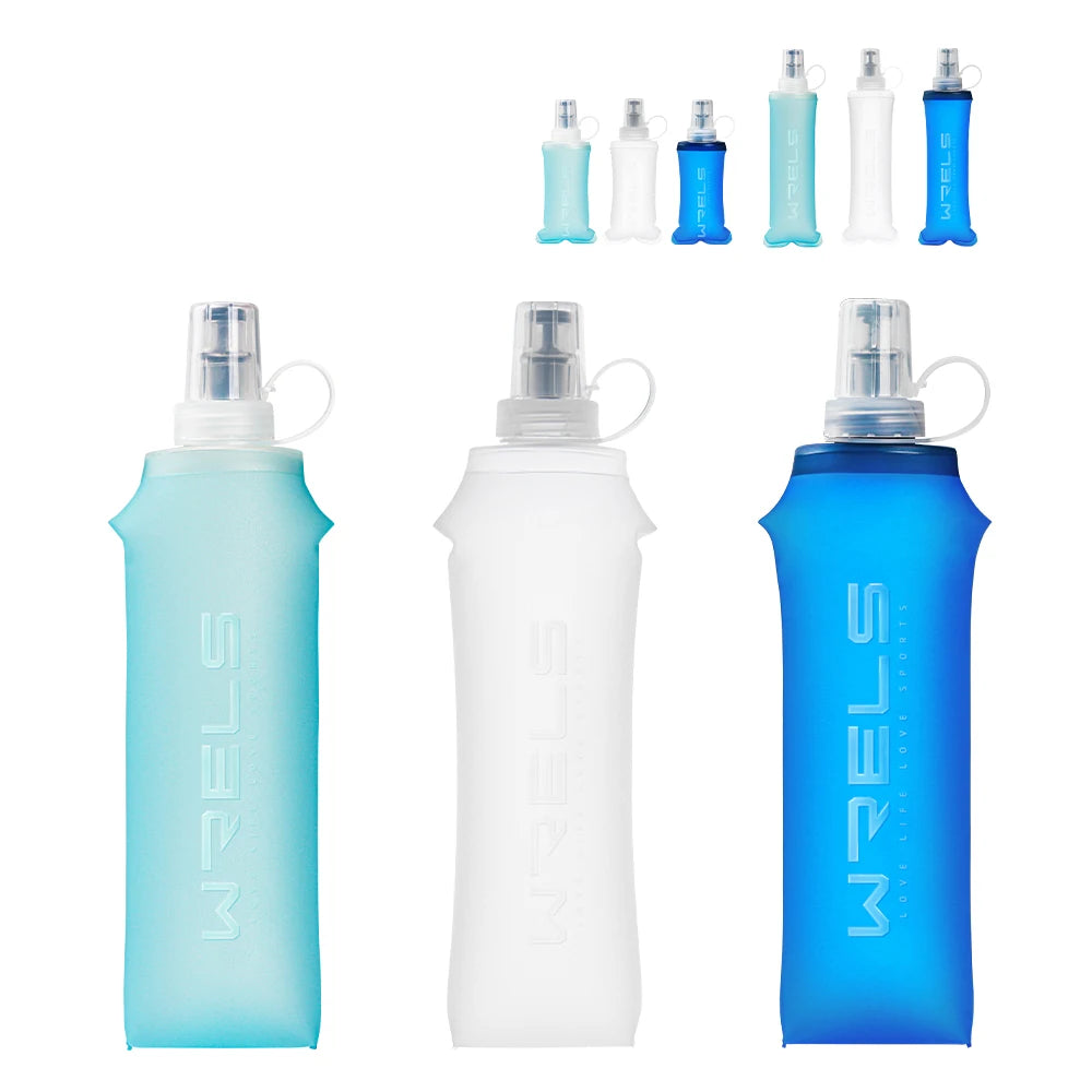 🏃 FITS IN YOUR POCKET! Soft Collapsible Water Bottle - Ultra-Portable Hydration 💧