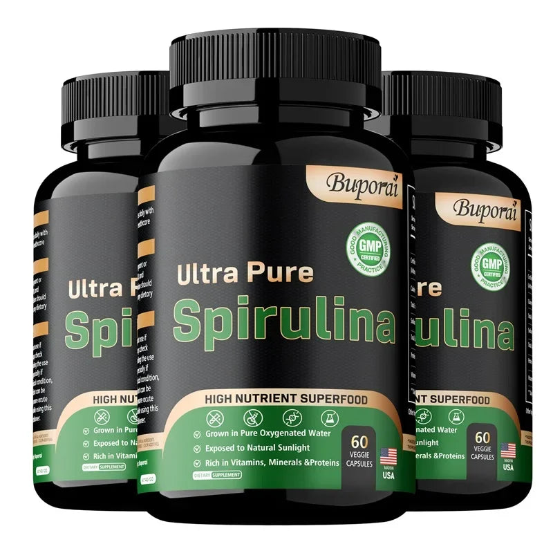 Organic Spirulina – Detox, Immune & Cardiovascular Health