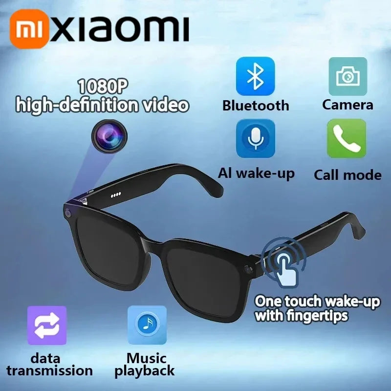 Xiaomi D11Plus AI Bluetooth Smart Translate Sunglass Intelligent Translation Call Noise Canceling Music Play for Study Travel