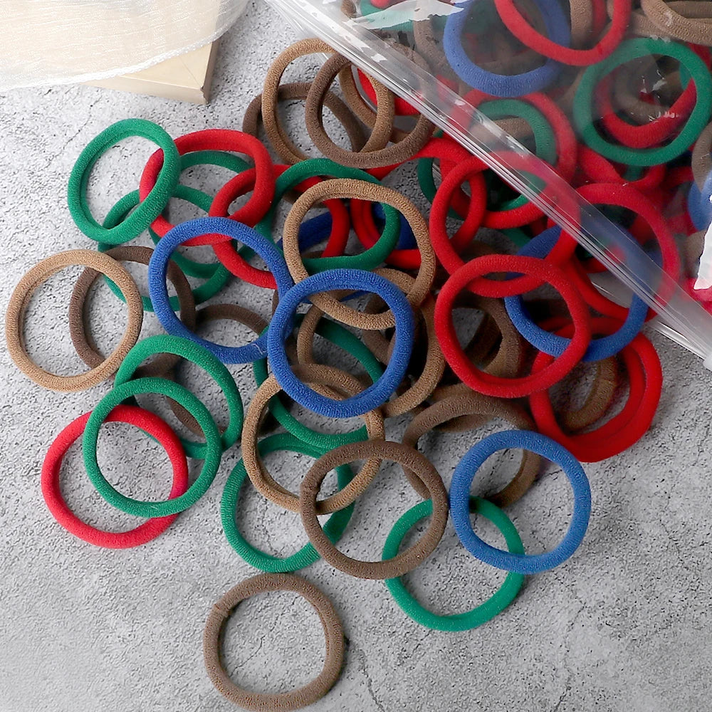 Basic Hair Bands – Solid Color Elastic Headbands for Women & Girls | Everyday Essential