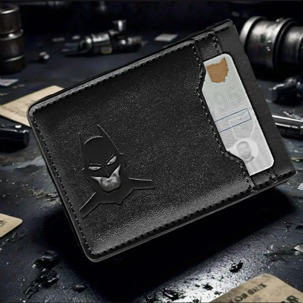 Batman ID Wallet – Slim Leather Card Case
