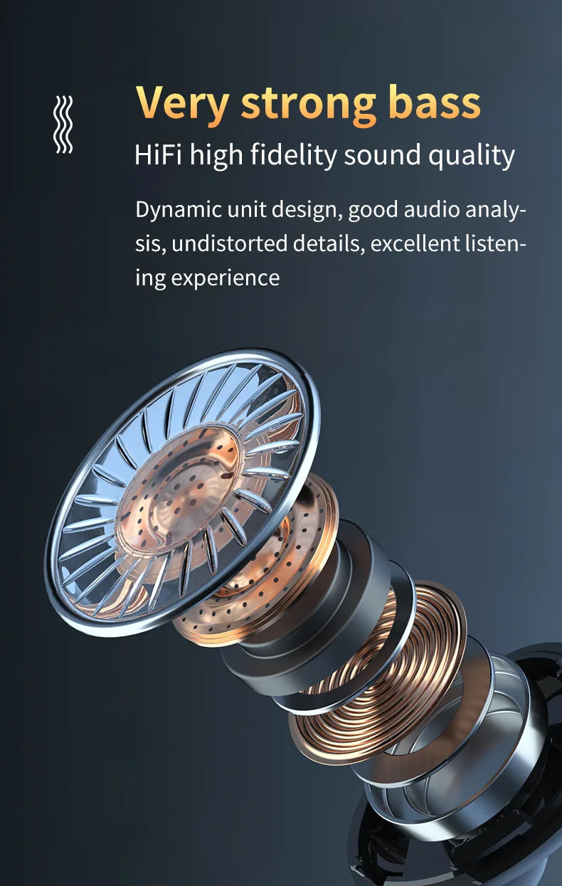 M10 Wireless Earbuds with Power Bank - Sports & Gaming Headphones
