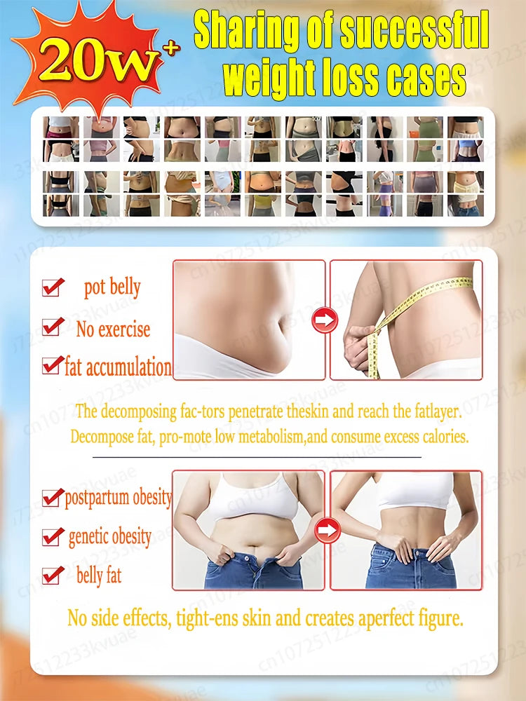 Slimming Essential Oil - Natural Fat Burning Body Massage Oil for Weight Loss