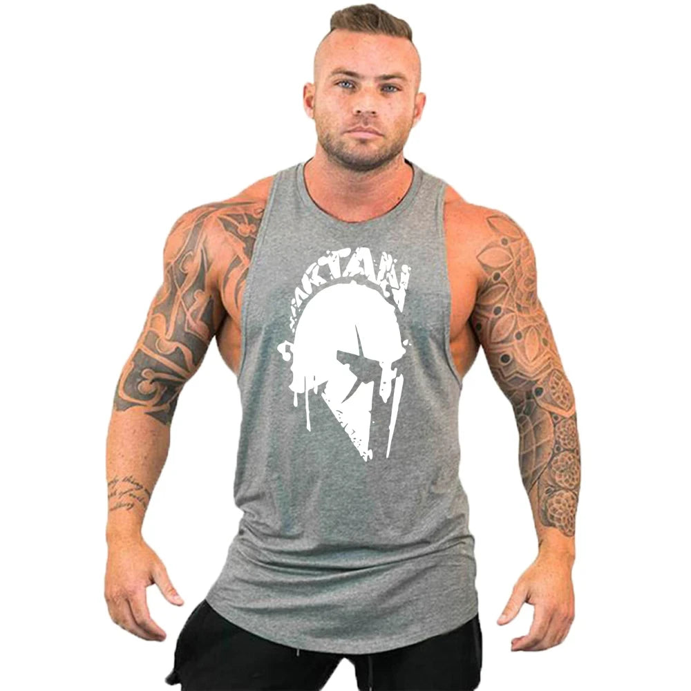 Men's Athletic Tank Top - Sleeveless Gym Workout Vest for Fitness & Training