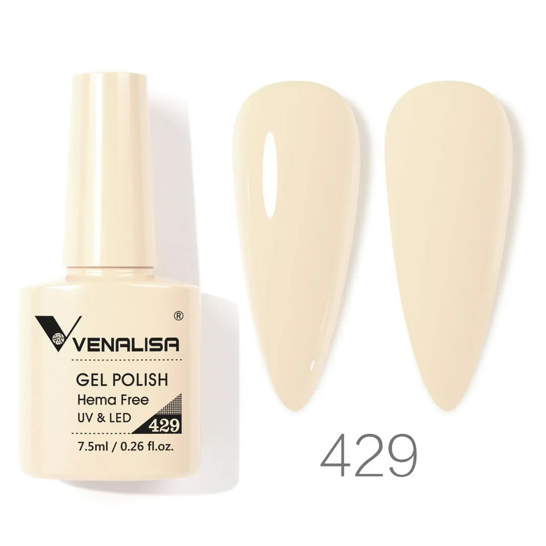 Full Coverage Gel Nail Polish – Semi-Permanent UV LED Gel for Salon & Home Use