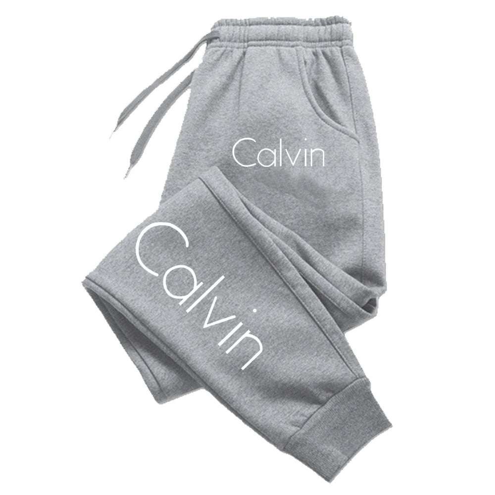 Printed Sports Running Trousers – Men Women Fitness Sweatpants