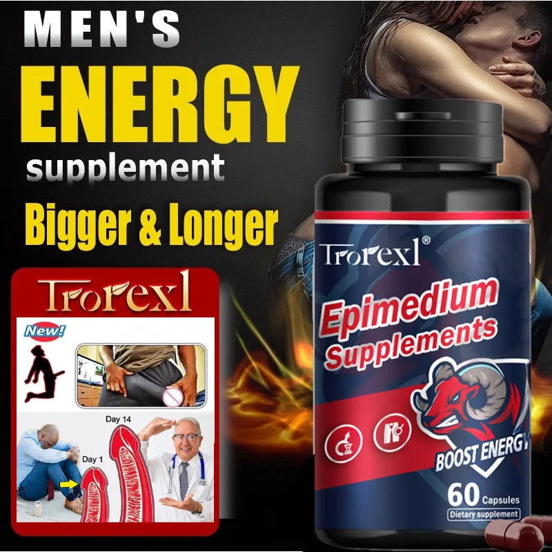Epimedium Men's Performance Supplement - Endurance, Energy & Vitality Support