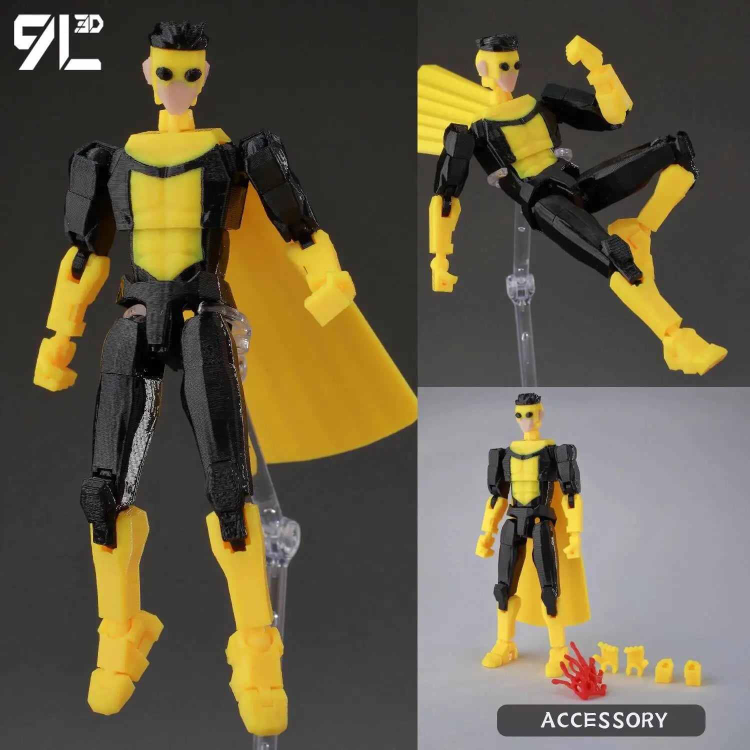 Batman Superman Action Figure – Poseable Hero Toy
