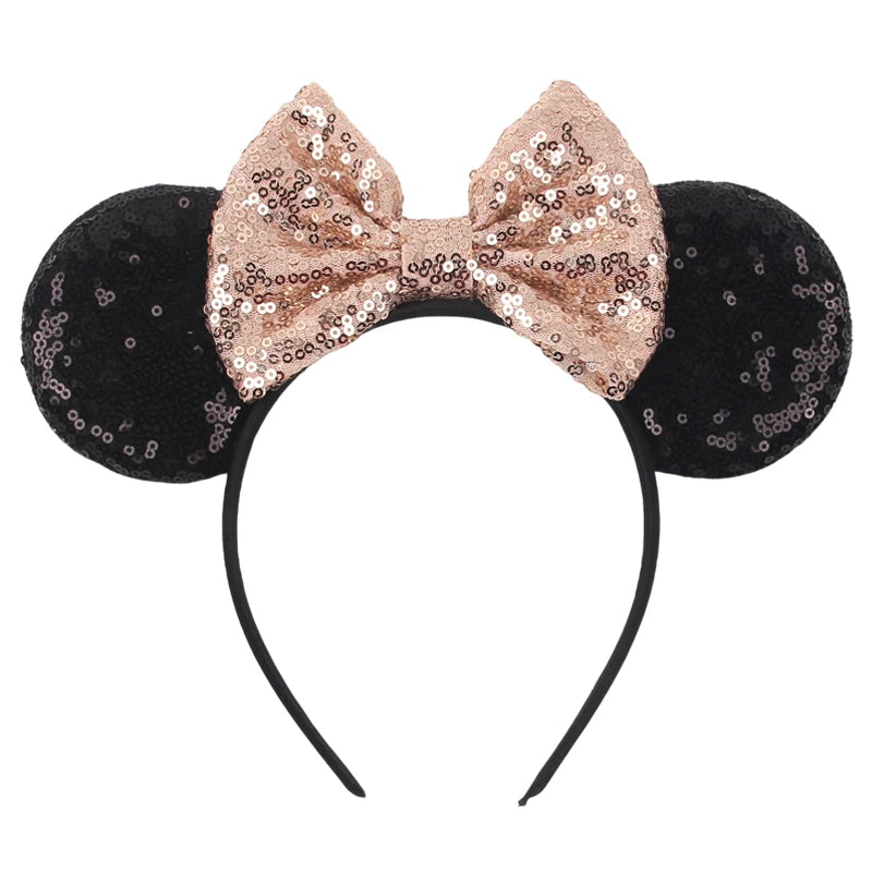 Disney Minnie Mouse Ear Hairband – Princess Party Gift for Girls & Disney Fans