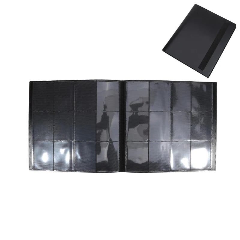 Trading Card Binder – 4/9/12 Pocket Portable Storage for Pokemon, Baseball & Sports Cards