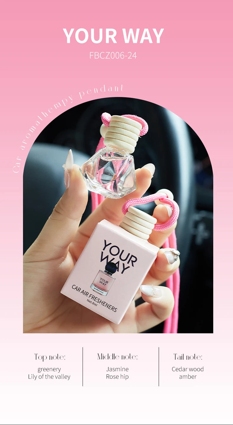 Luxury Liquid Car Perfume - Long-Lasting Fresh Fragrance for Auto Interior Accessories