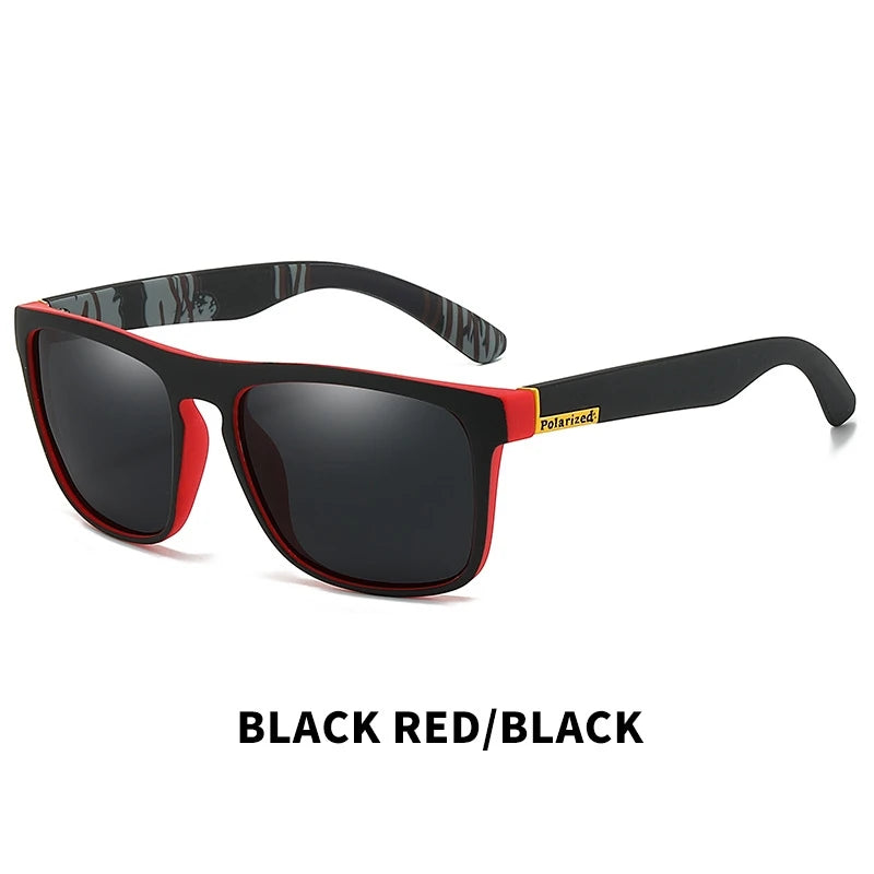 Vintage Square Polarized Sunglasses - UV400 Designer Eyewear for Men & Women