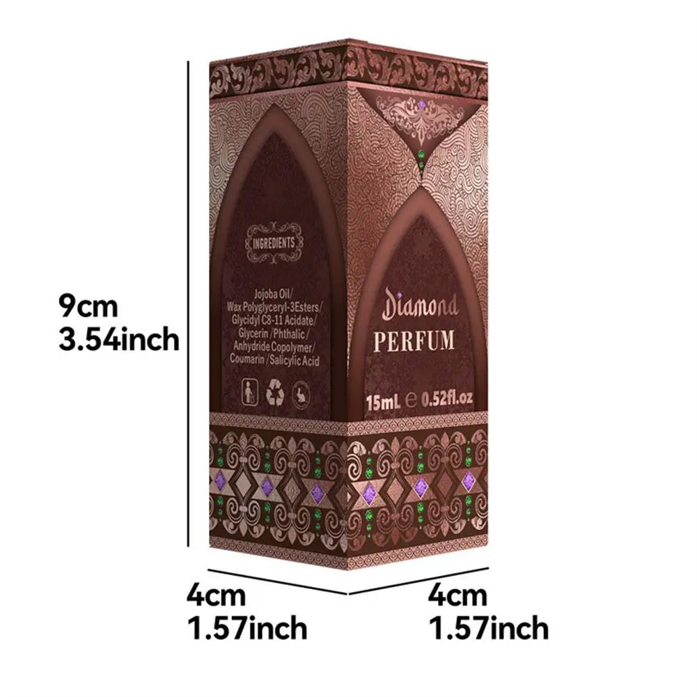 Arabian Floral Pheromone Perfume for Women - Rose, Jasmine & Vanilla (15ml)