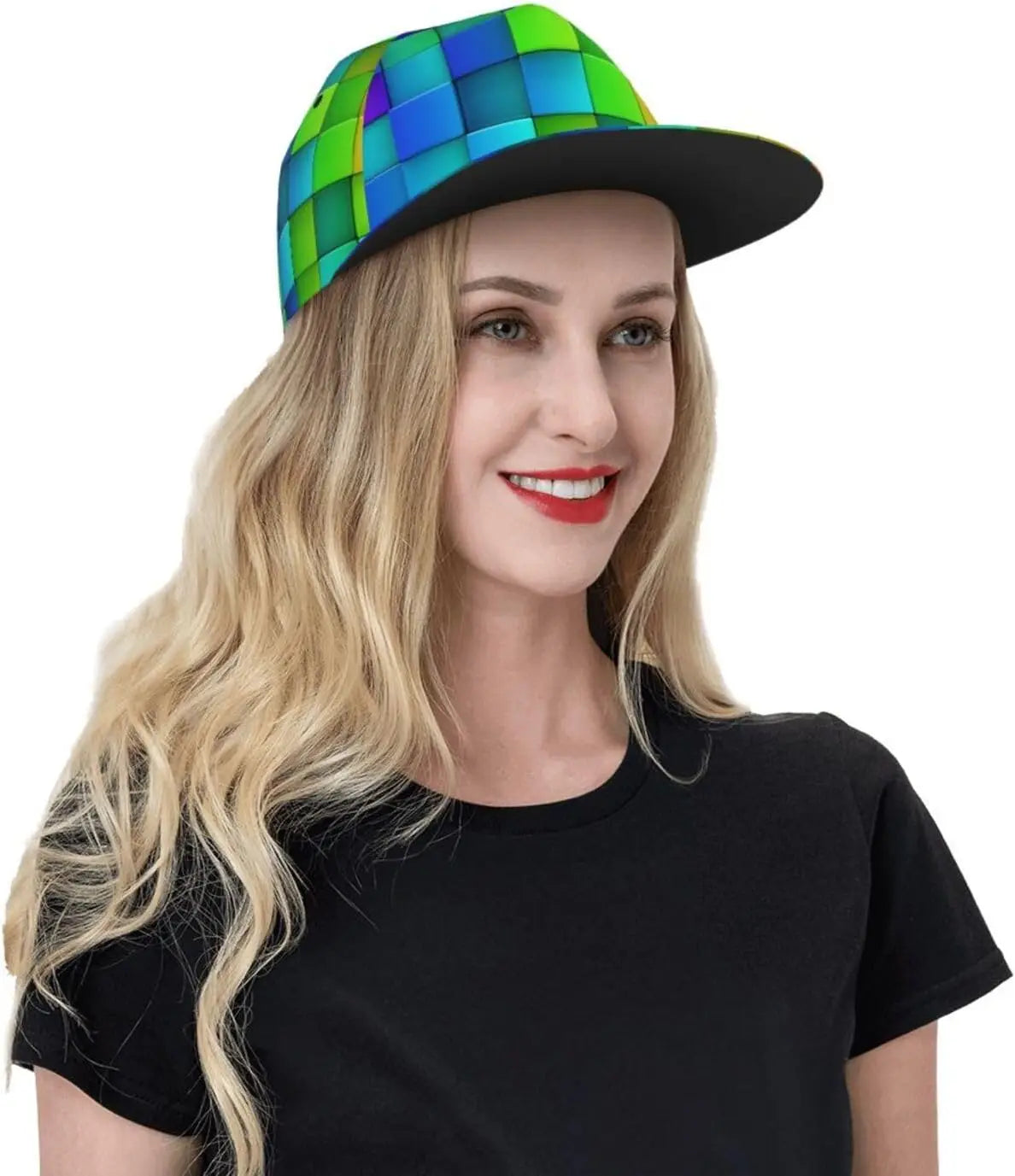 Casual Baseball Cap - Adjustable Snapback Hip-Hop Trucker Hat for Dance & Hiking