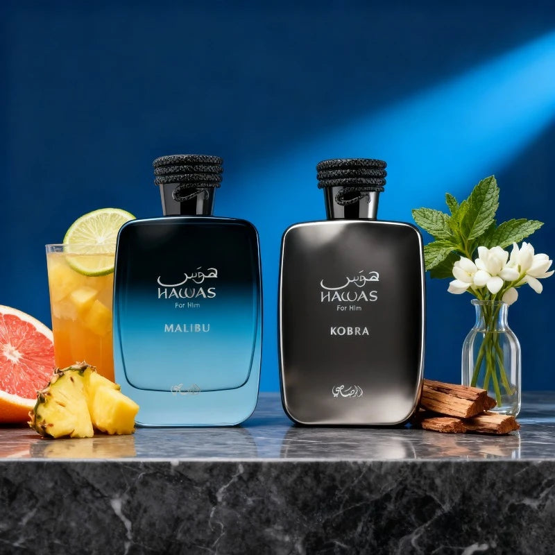 Citrus Fresh Men's Eau de Parfum - Long-Lasting Fruity Masculine Cologne with Clean Elegant Scent (100ml)