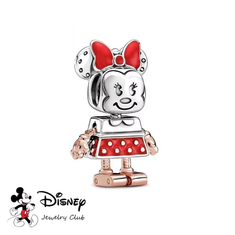 Disney Charm Beads Bracelet – Mickey & Stitch Style
