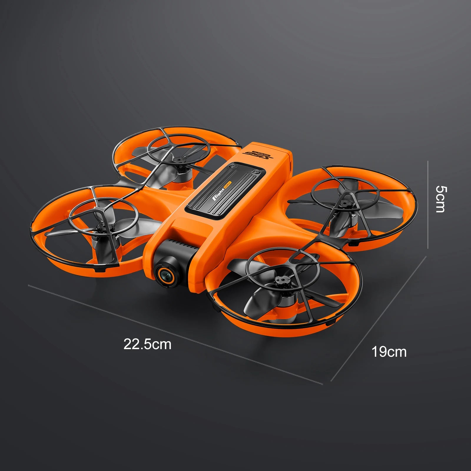 S156 Drone with 4K Camera & Optical Flow - 180° Adjustable Lens, Brushless Motors (180g)