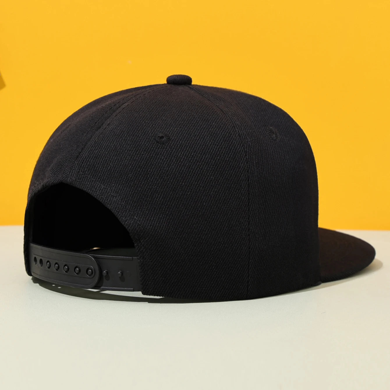 Embroidered Duckbill Baseball Cap - Flat Brim Hip-Hop Hat for Outdoor & Street Casual Wear