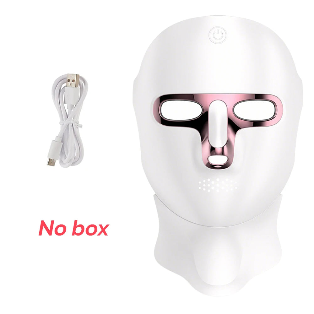 Rechargeable LED Photon Facial Lifting Mask