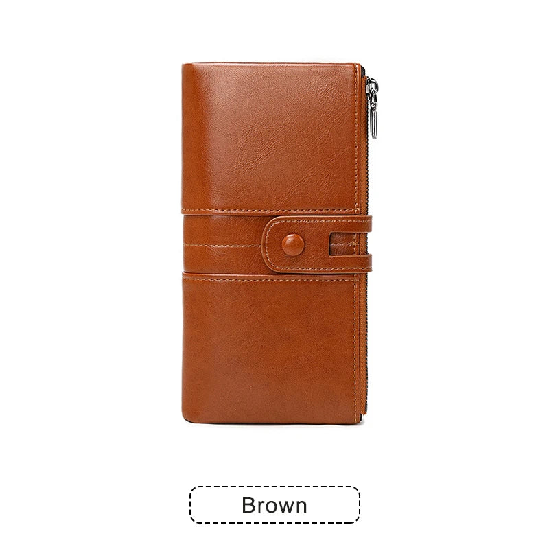 Women’s Long Wallet – PU Leather Handbag