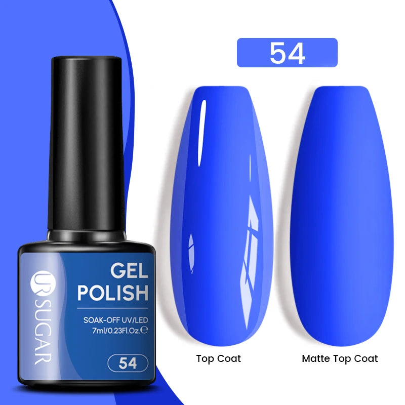 Dark Red Gel Nail Polish – Soak-Off LED/UV Gel Varnish for Salon & Home Use