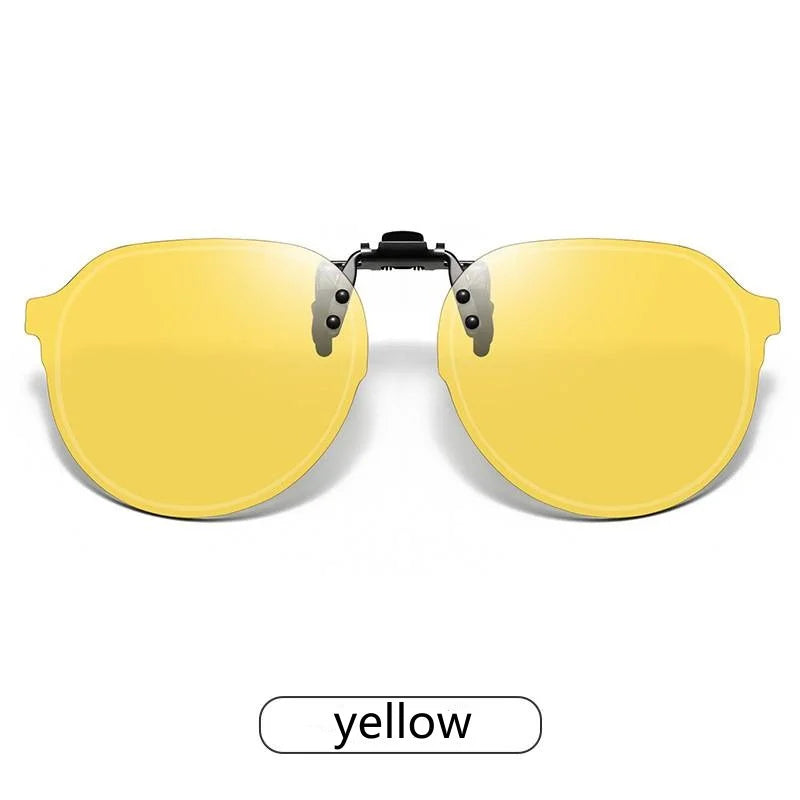 🌈 55% OFF! Color-Changing Polarized Clip-On Sunglasses - Flip-Up UV400 (Unisex)
