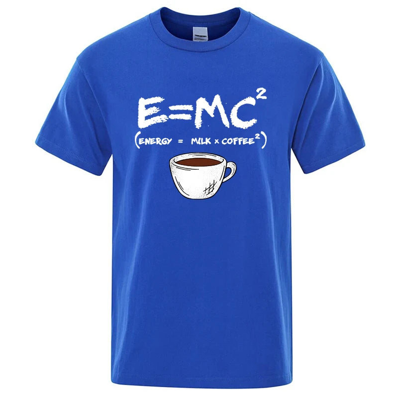 Men’s Cotton Graphic T-Shirt Casual Funny Tee