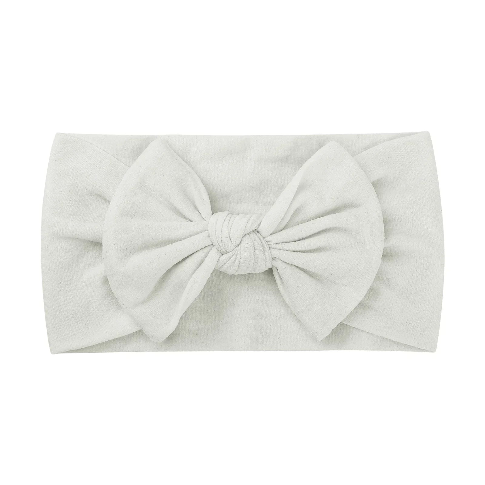 Baby Nylon Headscarf – Handmade Flower Elastic Headband for Newborns Ages 0–1