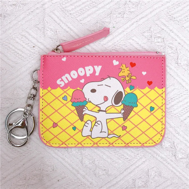 Snoopy Coin Purse – Cute Zipper Wallet