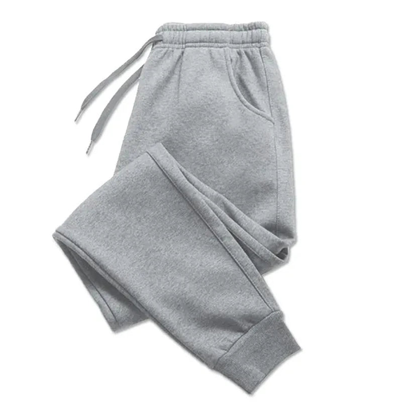 Men's Casual Joggers - Zipper Fly Sweatpants for Gym, Running & Everyday Wear