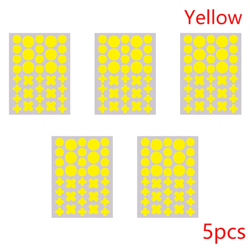 Colorful Cross-Shaped Acne Patches - 180 Pack