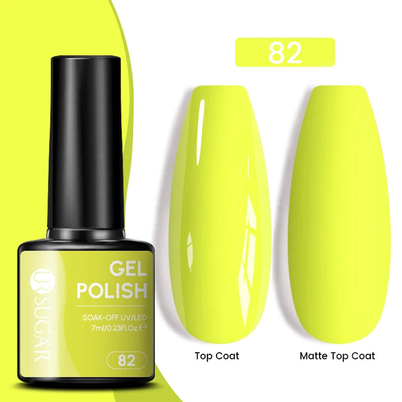 Glitter Gel Nail Polish – Semi-Permanent UV LED Gel with Sparkling Shimmer Finish