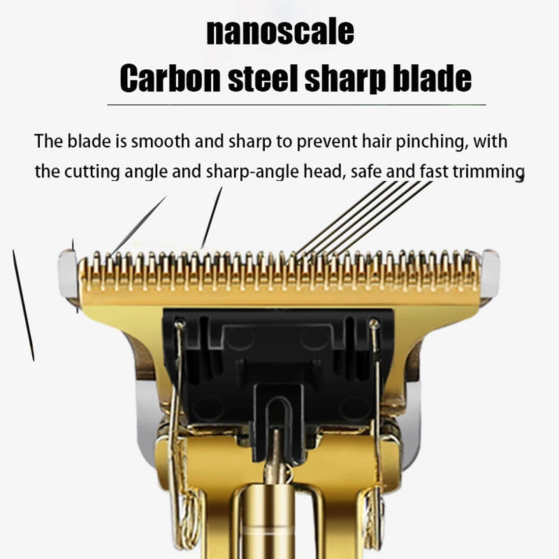 Electric Hair Clipper - Professional Trimmer for Hair, Beard & Body Grooming