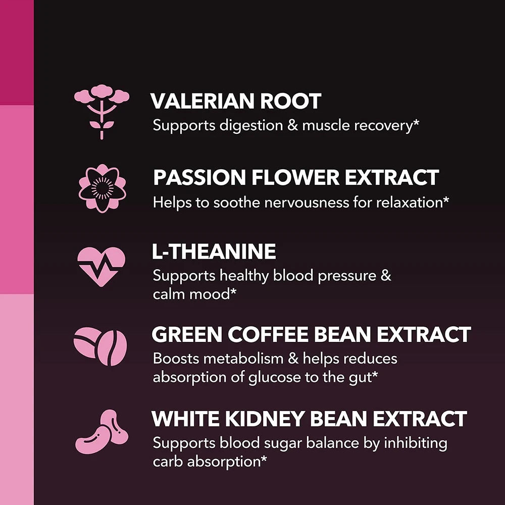 Night Time Fat Burner for Women - Overnight Metabolism Booster & Sleep Support