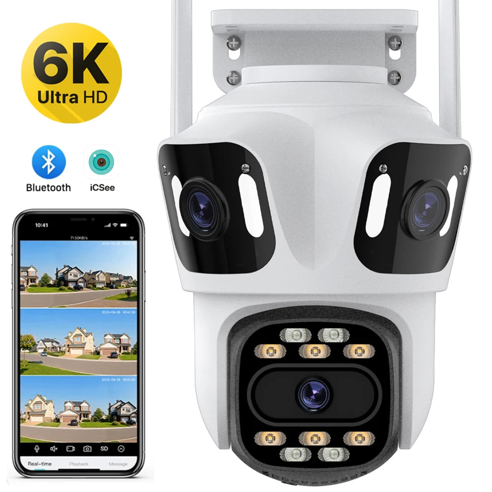 Outdoor PTZ WiFi Security Camera – Auto Tracking